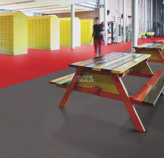 Forbo Marmoleum Decibel on Order 374335 red glow фото 3 | FLOORDEALER